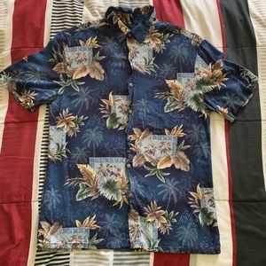 Island Shores Hawaiian Style Button Down